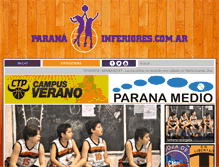 Tablet Screenshot of paranainferiores.com.ar